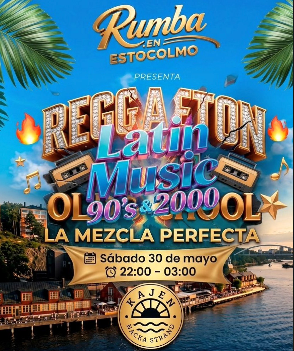 Reggaetón Old School-fest 30 maj