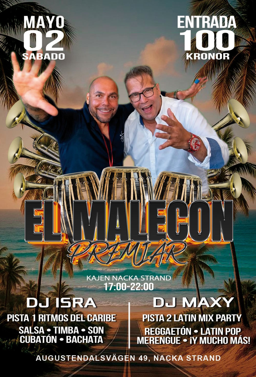 EL MALECÓN premiär på Kajen Nacka Strand