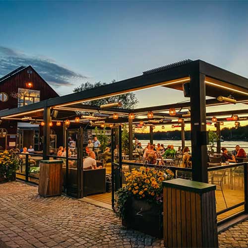 Kajen strandpromenad