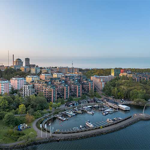 Kajen strandpromenad