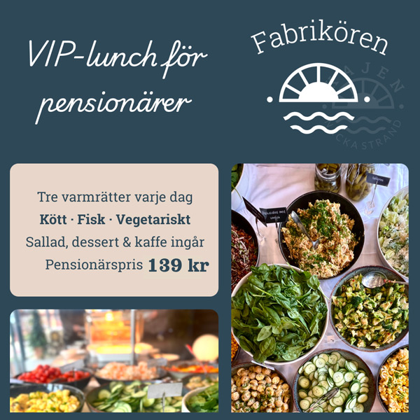 info om Pensionär buffé