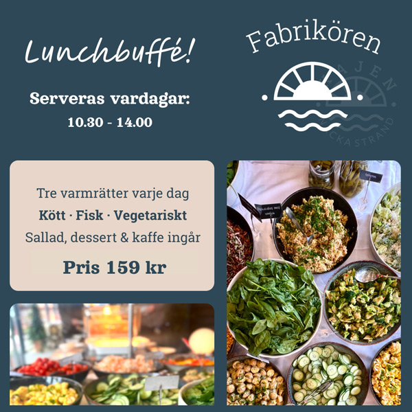 info om lunchbuffé