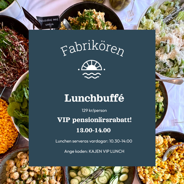 info om Pensionär buffé