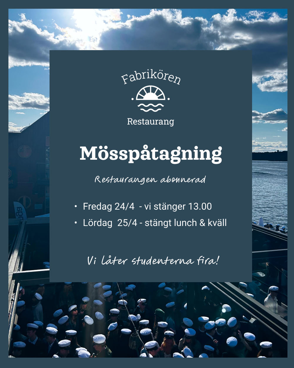 Info kring mösspåtagningen