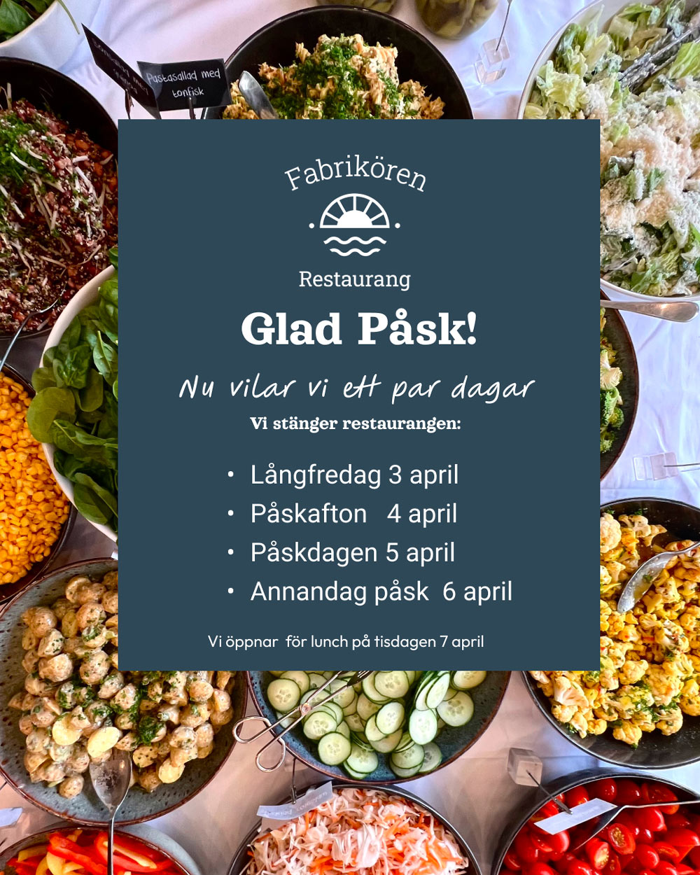 Påskens öppettider
