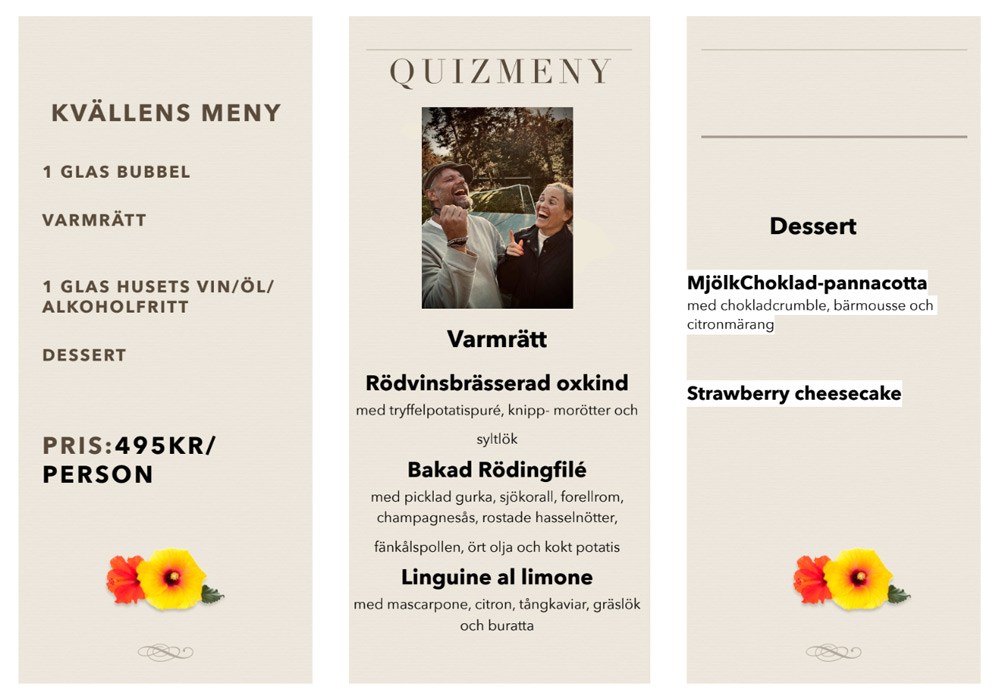 info om musikquiz den 25 september